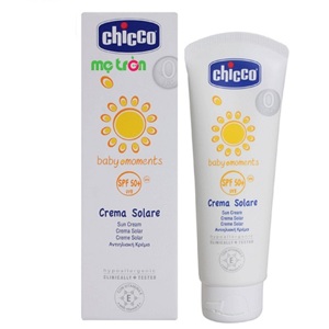 Kem chống nắng dưỡng da Chicco SPF 50+ 75ml