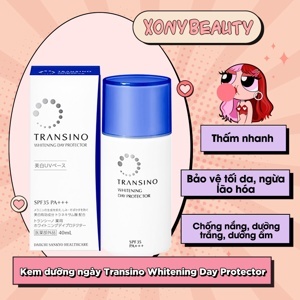 Kem chống nắng dưỡng trắng da Transino Whitening Day Protector