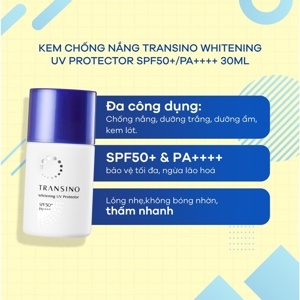 Kem chống nắng dưỡng trắng da Transino Whitening Day Protector