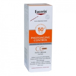 Kem chống nắng Eucerin Sun Creme Tinted CC Fair SPF 50+