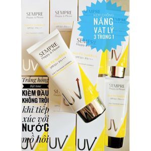 Kem chống nắng Geo Sempre Happy & Please Recovery Sun Cream SPF50+ PA+++ 100ml