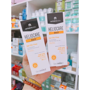 Kem chống nắng Heliocare 360 Gel Oil-free SPF50 50ml