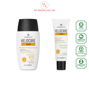 Kem chống nắng Heliocare Gel SPF50 thích hợp cho da nhờn, mụn