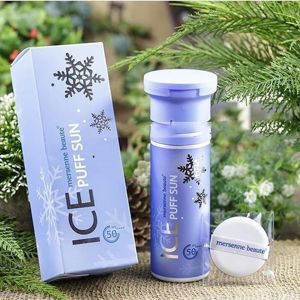 Kem chống nắng Ice Puff Sun Mersenne Beaute pha lê tuyết SPF50+ (100ml)