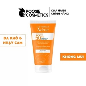 Kem chống nắng không mùi bảo vệ rất cao cho da kích ứng Avene Protection 50+ Fragrance Free 50ml