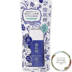 Kem chống nắng Kose Sekkisei Sun Protect Milk SPF50 60g