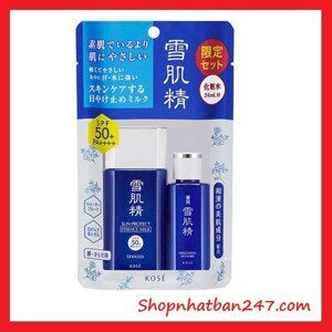 Kem chống nắng Kose Sekkisei Sun Protect Essence Milk