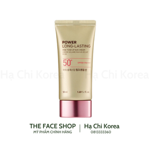 Kem chống nắng nâng tông dịu da Power Long Lasting Pink Tone Up Sun Cream 50ml