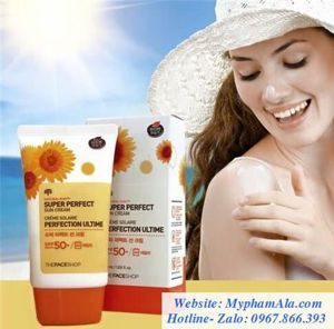 Kem chống nắng Natural Sun Aq Super Perfect Sun Cream SPF50+