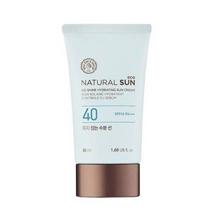 Kem Chống Nắng Natural Sun Eco No Shine Hydrating Sun Cream SPF40 PA+++ TheFaceShop