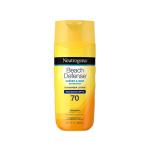 Kem nhống nắng Neutrogena Beach Defense Water + Sun Protection Sunscreen Lotion SPF 70 198ml