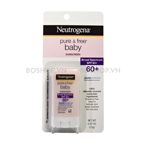 Kem chống nắng Neutrogena Pure Free Baby Sunscreen Lotion SPF 60 - Dành cho bé