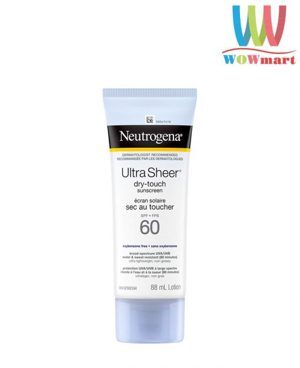 Kem chống nắng Neutrogena Ultra Sheer Dry Touch Sunscreen SPF60 88ml