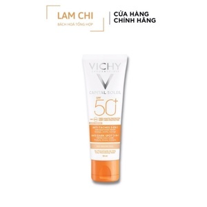 Kem chống nắng ngăn sạm da Vichy Ideal Soleil Anti Dark Spot SPF50 50ml