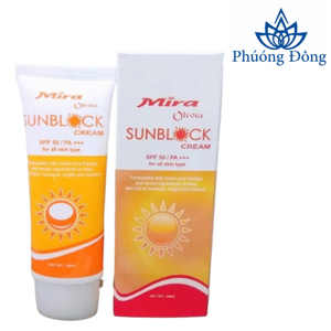 Kem chống nắng Olivia Mira Suncream 60ml