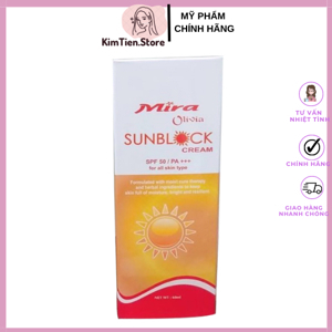 Kem chống nắng Olivia Mira Suncream 60ml