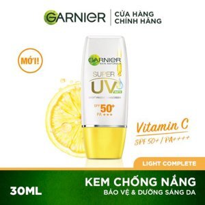 Kem chống nắng sáng da Garnier 30ml