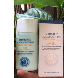 Kem chống nắng Seed&Tree Aqua Soothing Fresh Sun Gel SPF 48 PA+++ 60ml