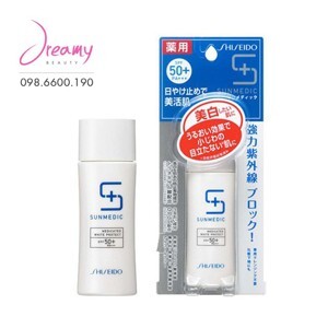 Kem chống nắng Shiseido Sunmedic White Protect SPF 50+ - 50ml