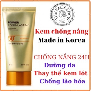 Kem chống nắng TFS Natural Sun ECO Power Long lasting SPF50 - 50 ml