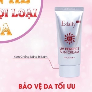 Kem chống nắng trị nám hoàn hảo Edally UV perfect sun cream SPF50+