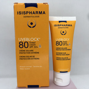 Kem chống nắng Uveblock SPF80 Tinted Cream