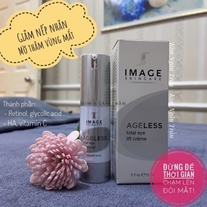 Kem chống  nhăn vùng mắt Ageless Total Eye Lift Creme Image Skincare