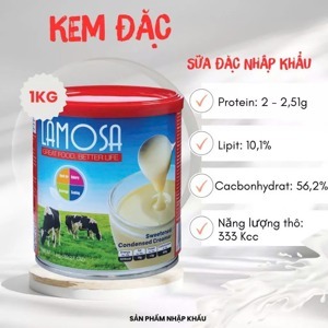 Kem đặc có đường Lamosa - lon 1kg
