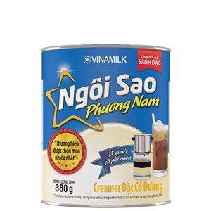 Kem đặc có đường Ngôi sao Phương Nam xanh biển lon 380g