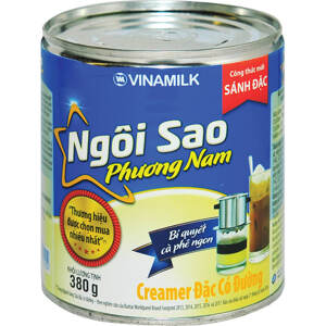 Kem đặc có đường Ngôi sao Phương Nam xanh lá hộp 380g