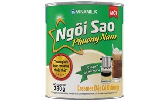 Kem đặc có đường Ngôi sao Phương Nam xanh lá lon 380g