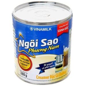 Kem đặc có đường Ngôi sao Phương Nam xanh biển lon 380g