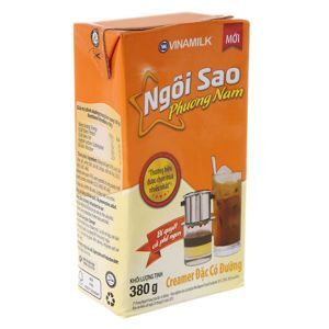 Kem đặc có đường Ngôi sao Phương Nam cam hộp 380g