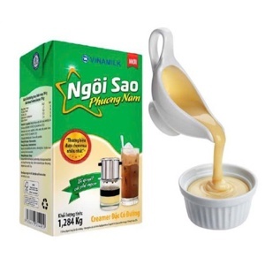 Kem đặc có đường Ngôi sao Phương Nam xanh lá thùng 12 hộp x 1284g