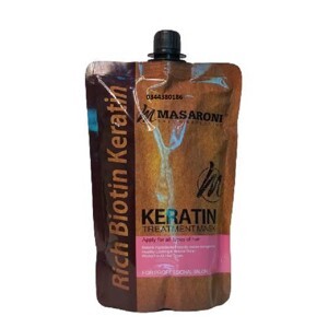 Kem dạng gel phục hồi tóc hư tổn Keratin Marsaroni Canada 500ml