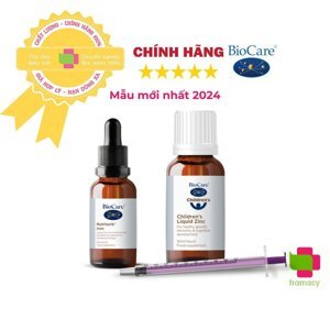 Kẽm dạng giọt Biocare Liquid zinc