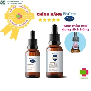 Kẽm dạng giọt Biocare Liquid zinc