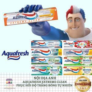 Kem đánh răng Aquafresh Extreme Clean Whitening Action - 158,7g