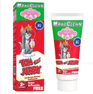 Kem đánh răng cho bé trên 3 tuổi Oral-Clean Tutti Frutti 75ml