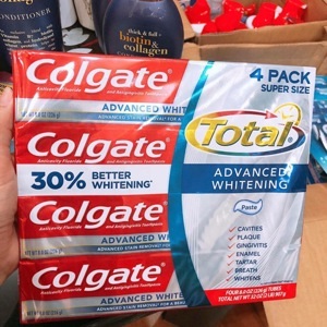 Kem đánh răng Colgate Advanced Total Whitening - 226 g