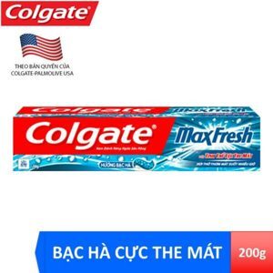 Kem đánh răng Colgate Max Fresh hương bạc hà 200g