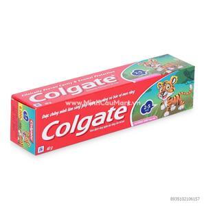 Kem đánh răng Colgate Tiger 40g cho bé từ 2-5 tuổi