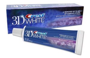 Kem Đánh Răng Crest 3D White Radiant Mint 180g