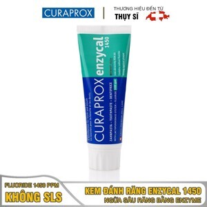 Kem Đánh Răng Curaprox Enzycal 1450 (75ml)