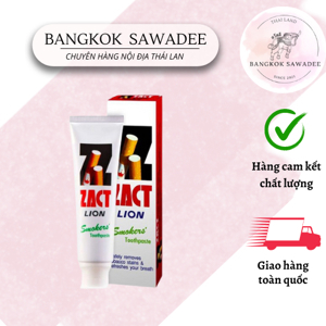 Kem đánh răng dành cho người hút thuốc Zact Lion 90g