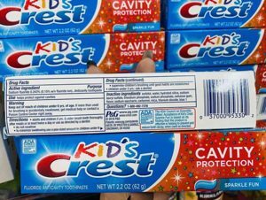 Kem đánh răng Kid's Crest Cavity (130g)