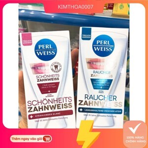 Kem đánh răng làm trắng răng Perl Weiss