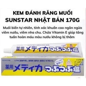 Kem đánh răng muối Sunstar 170g