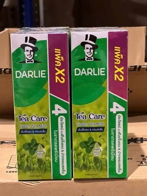 Kem đánh răng Ông Tây Đen Trà Xanh Darlie Tea Care