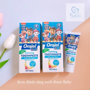 Kem đánh răng nuốt được Oraje - 42g